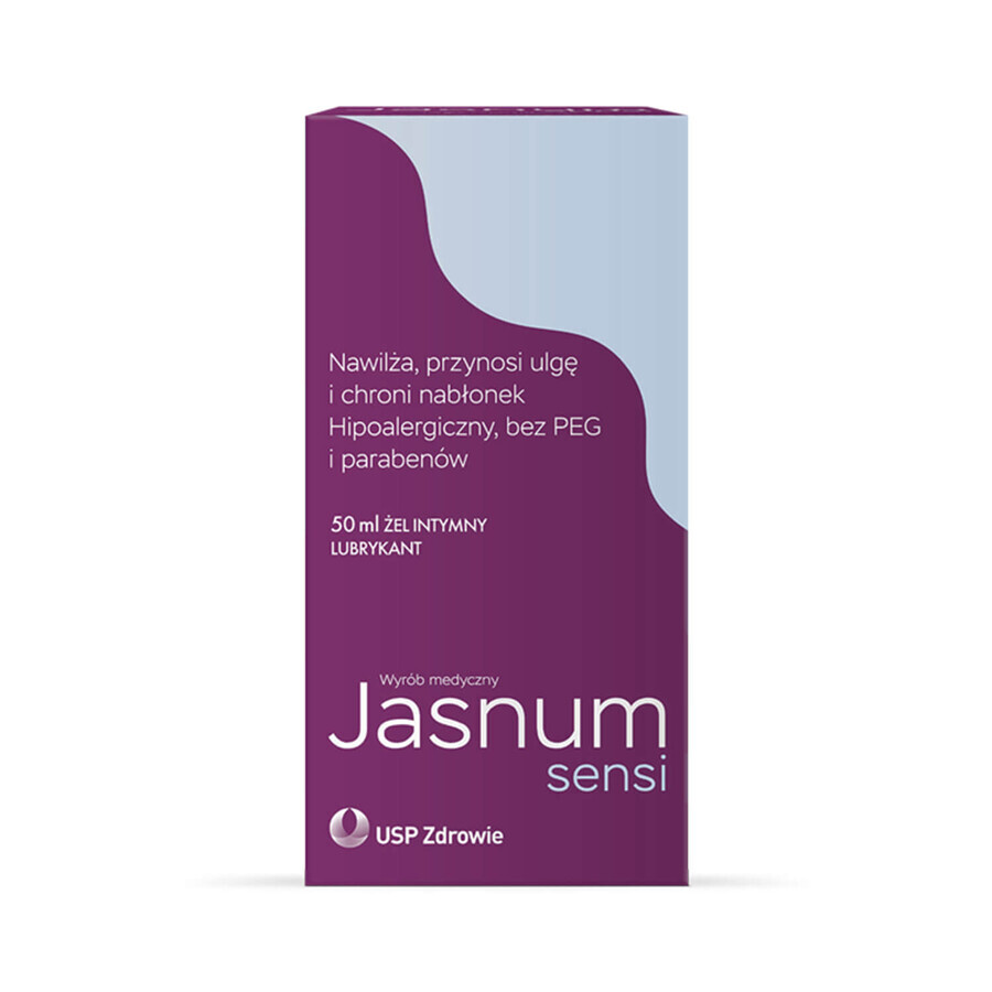 Jasnum Sensi, gel íntimo, 50 ml CITA CORTA