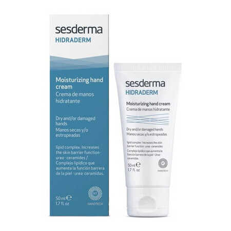 Sesderma Hidraderm Crema de Manos Hidratante, 50 ml