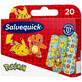 Salvequick, Tiritas, Pokemon, 20 unidades ENVASE DEFECTUADO