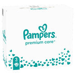 Pampers Premium Care, pannolini taglia 3, 6-10 kg, 200 CONFEZIONI DIFETTOSE