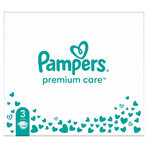 Pampers Premium Care, pannolini taglia 3, 6-10 kg, 200 CONFEZIONI DIFETTOSE