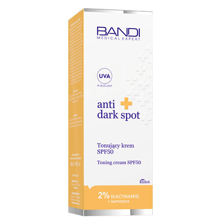 Bandi Medical Expert Anti-Macchia, crema tonificante, SPF 50, 50 ml