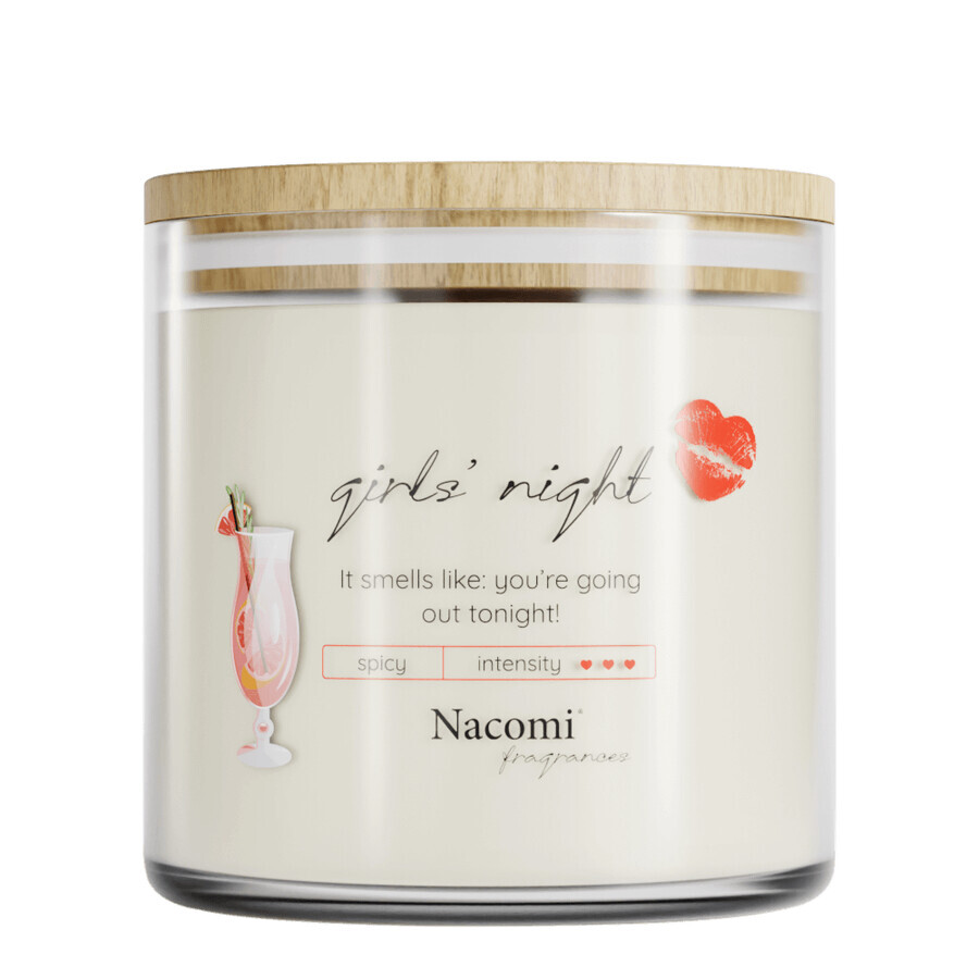 Nacomi Fragrances, Soja-Duftkerze, Girl's night, 450 g