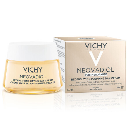 Vichy Neovadiol Crema de Día Redensificante y Reparadora para Pieles Secas Peri-Menopausia, 50 ml