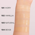 Eveline Cosmetics Liquid Camuflage, corrector resistente al agua con ácido hialurónico, nº 02, Light Vanilla, 7 ml