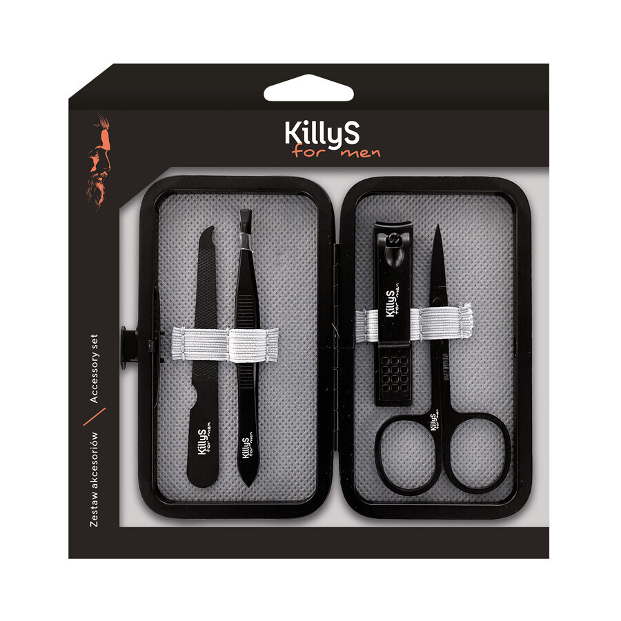 KillyS For Men, un set de accesorios para el cuidado de uñas y cejas