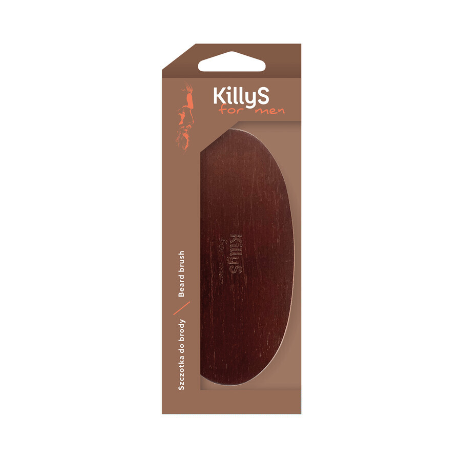 KillyS For Men, cepillo de madera para barba