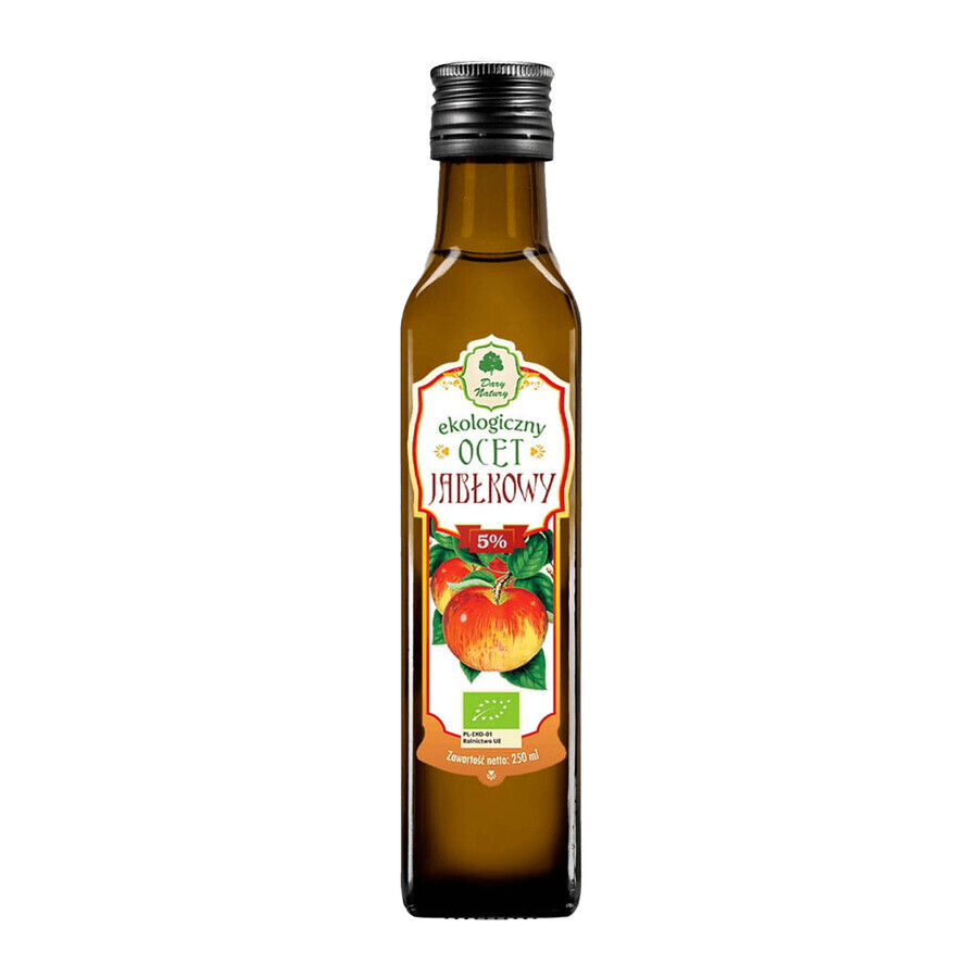 Dary Natury Vinagre de Manzana 5%, ecológico, 250 ml