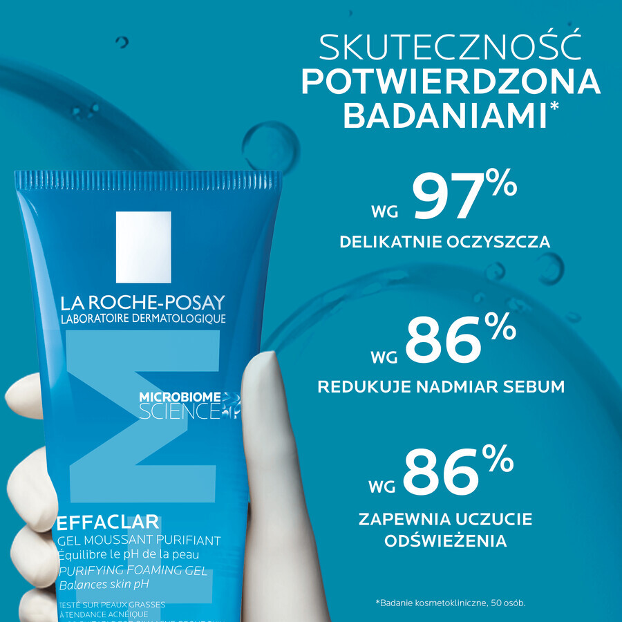 La Roche-Posay Effaclar, reinigendes Gel für fettige und empfindliche Haut, 200 ml