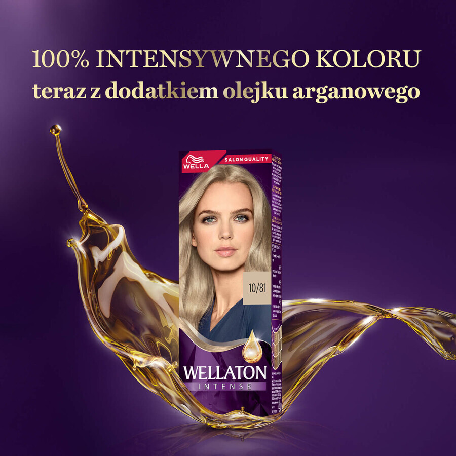 Wellaton, cremă colorantă intensivă, 9/0 badzo blond deschis, 110 ml