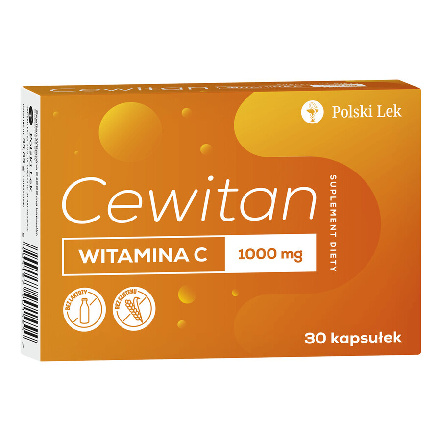 Cewitan Vitamina C 1000 mg, 30 cápsulas