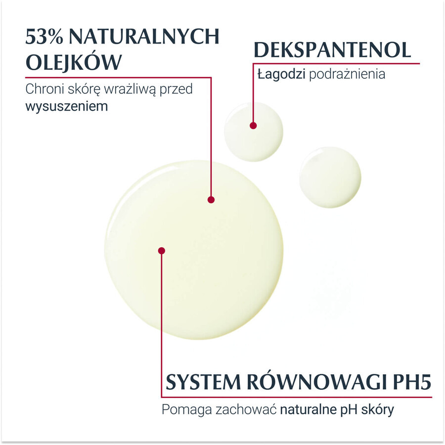 Eucerin Ph5, reinigingsolie met natuurlijke oliën, droge huid, 400 ml