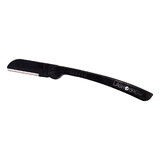 Cuchillo para depilación Lash Brow, cejas y cara, negro, 1 unidad