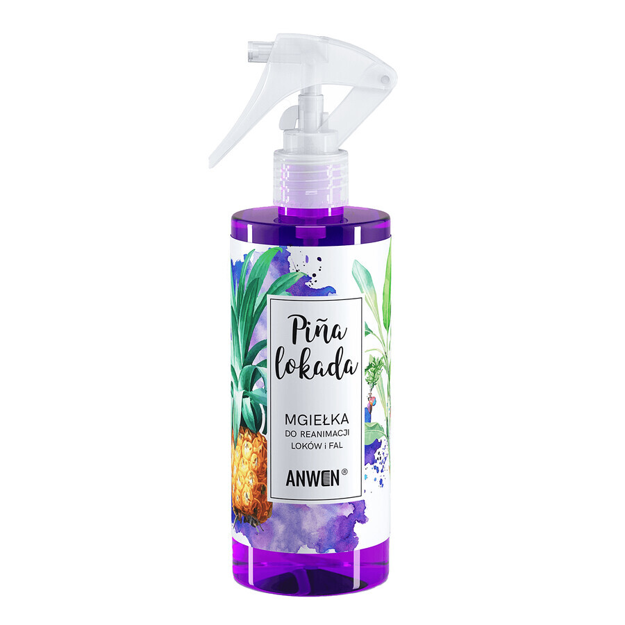 Anwen Pinalocade, bruma reanimadora de rizos y ondas, 300 ml