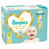 Pampers Premium Care, diapers, size 2, 4-8 kg, 136 pcs