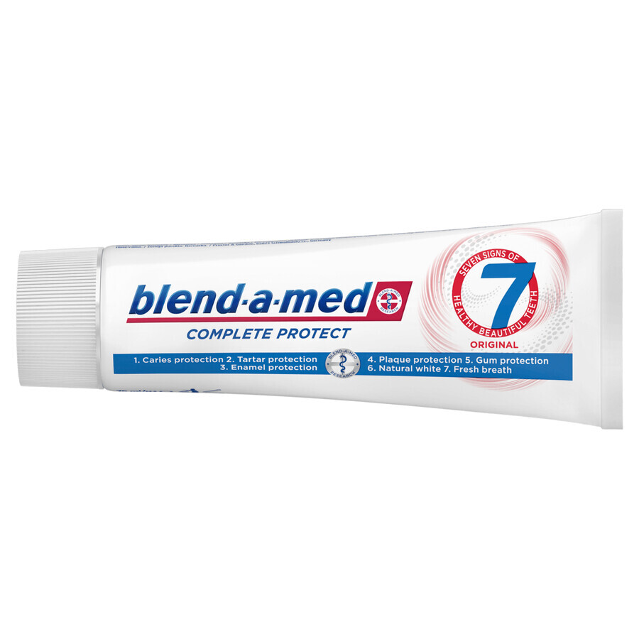 Blend-a-med Complete Protect 7, pasta de dientes, Original, 75 ml