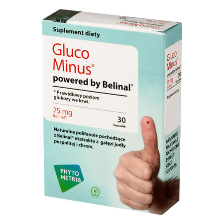 Gluco Minus Powered by Belinal, 30 capsule