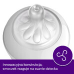 Avent Natural Response Reactive Teat Bottle with AirFree Valve Flow 2 SCY670/01 From Birth 125ml