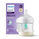 Avent Natural Response, biber&#243;n con tetina responsiva, v&#225;lvula AirFree, flujo 2, SCY670/01, desde el nacimiento, 125 ml