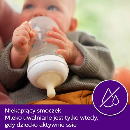 Avent Natural Response, tetina para biberón sensible, para alimentos espesos, SCY966/02, después de 6 meses, 2 piezas
