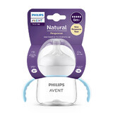 Avent Natural Response, vaso entrenador con tetina reactiva, SCF263/61, a partir de 6 meses, 125 ml