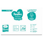 Pampers Harmonie New Baby, toallitas húmedas, 24 x 46 piezas