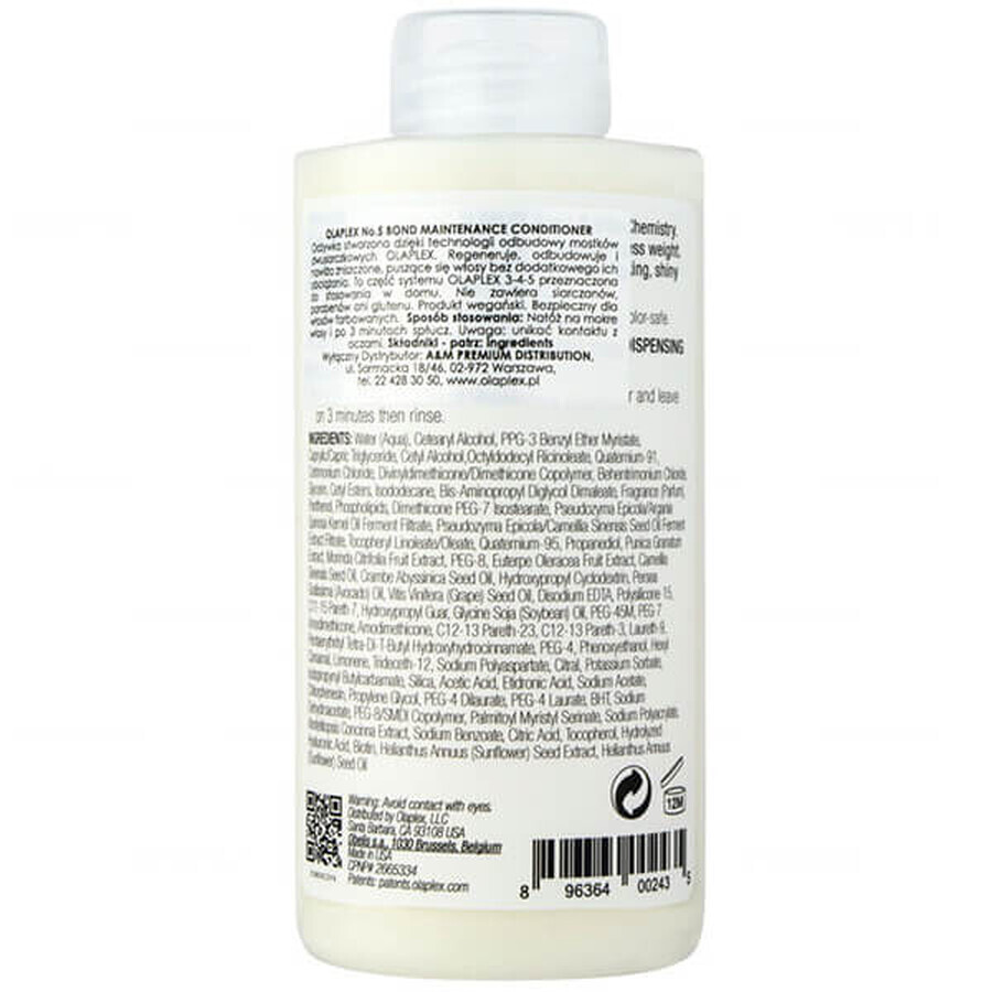 Olaplex No. 5, revitalisant intensif et réparateur, 250 ml