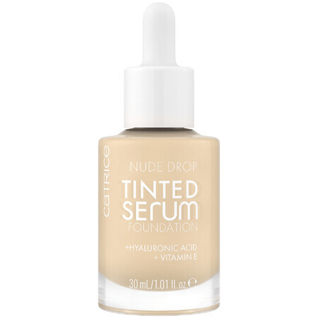 Catrice Nude Drop Tinted Serum Foundation, pflegende Serum Foundation, Nr. 001N, 30 ml