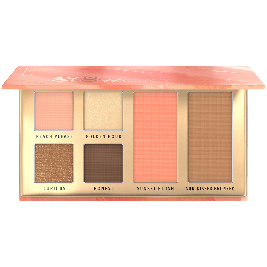 Catrice Sun Glow Eye&amp;Cheek Palette, paletă pentru ochi și față, 10 g