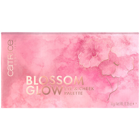 Catrice Blossom Glow Eye&Cheek Palette, paleta para ojos y rostro, 10 g