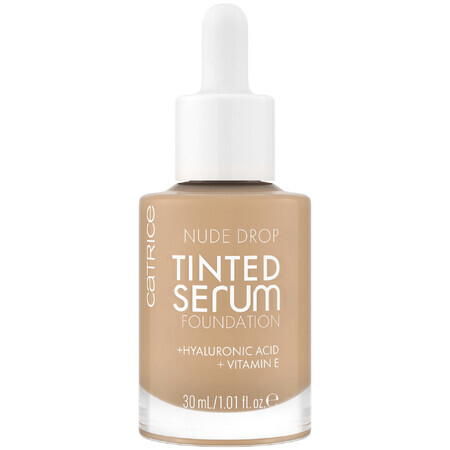 Catrice Nude Drop Tinted Serum Foundation, hydraterende foundation-serum, 030C, 30ml