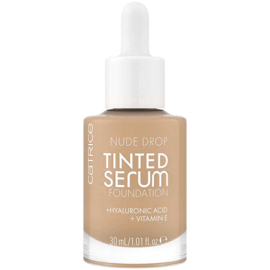 Catrice Nude Drop Tinted Serum Foundation, hydraterende foundation-serum, 030C, 30ml