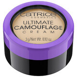 Catrice Ultimate Camouflage Cream, corrector facial en crema, 015 W Fair, 3 g