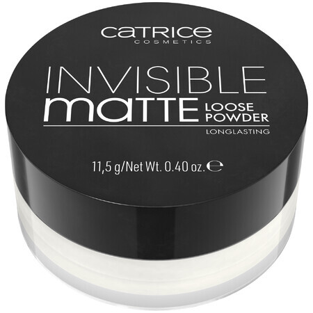 Catrice Invisible Matte, polvos sueltos matificantes, transparente, 11,5 g