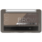 Catrice Wenkbrauw Powder Set Waterproof, wenkbrauw set, No. 10 Ash Blonde, 4 g