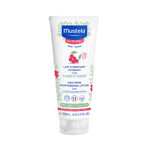 Set Mustela Sun Sensitive, leche hidratante, 200 ml + leche de protección solar, SPF 50+, 100 ml + neceser resistente al agua de regalo