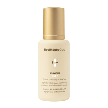 Health Labs Glow On, ser exfoliant pentru corp, 100 ml