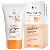 Iwostin Solecrin set, emulsión protectora, SPF 50+, 2 x 100 ml + pelota de playa de regalo