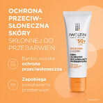 Iwostin Solecrin Lucidin set, crema protectora aclarante decoloraciones, SPF 50+, 2 x 50 ml + pelota de playa de regalo