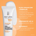 Iwostin Solecrin Lucidin set, crema protectora aclarante decoloraciones, SPF 50+, 2 x 50 ml + pelota de playa de regalo