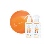 Iwostin Solecrin set, children's protection spray, SPF 50+, 2 x 175 ml + free beach ball