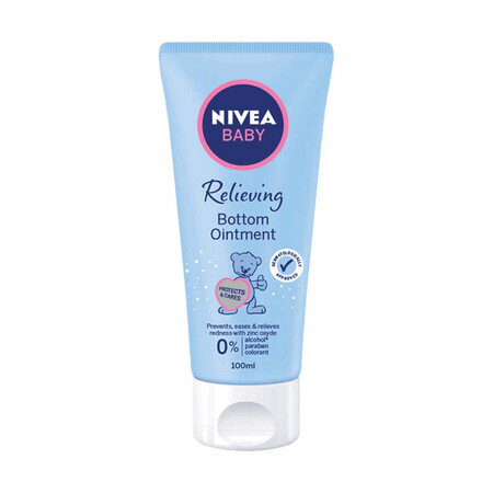 Crema para los glúteos, 100 ml, Nivea Baby