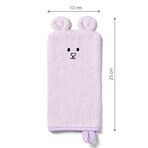 BabyOno, tapis de bain en bambou, violet, 1 pièce