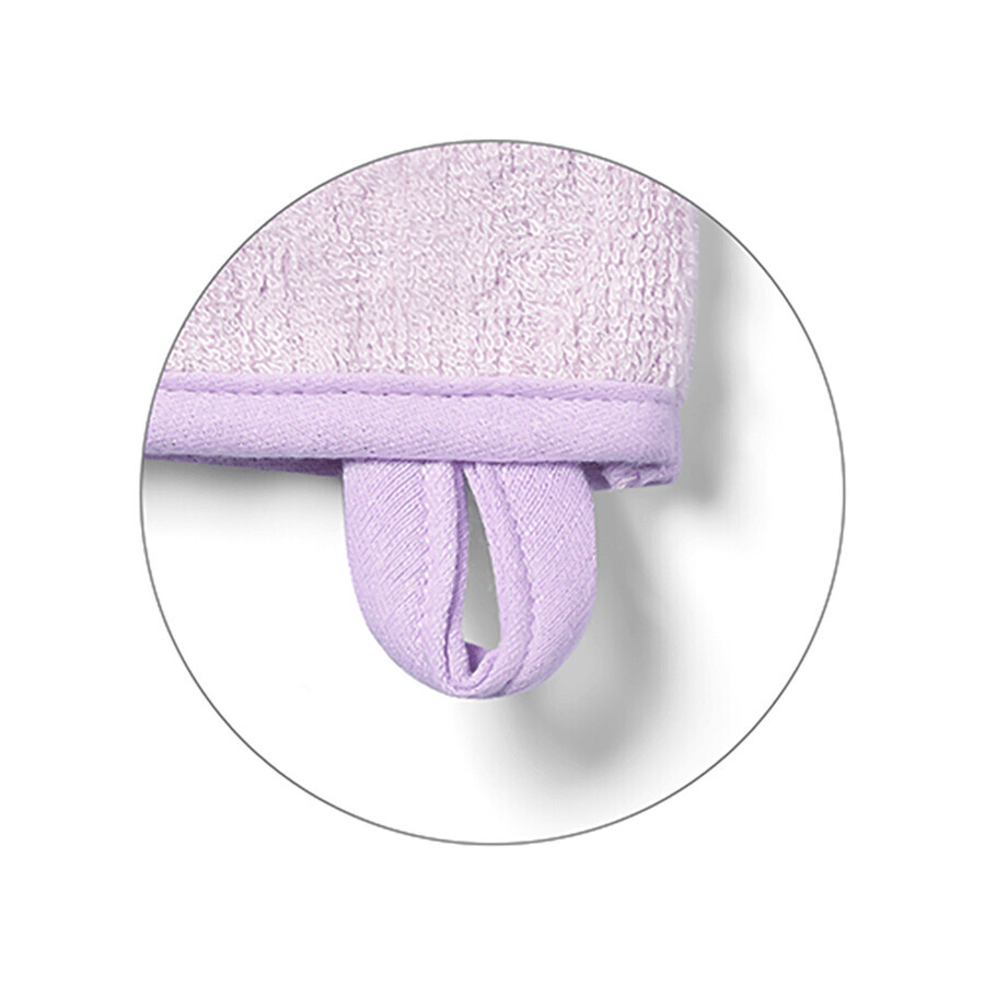 BabyOno, tapis de bain en bambou, violet, 1 pièce