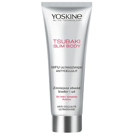 Yoskine Tsubaki Slim Body Hifu Ultrasonidos, tratamiento corporal anticelulítico, 200 ml