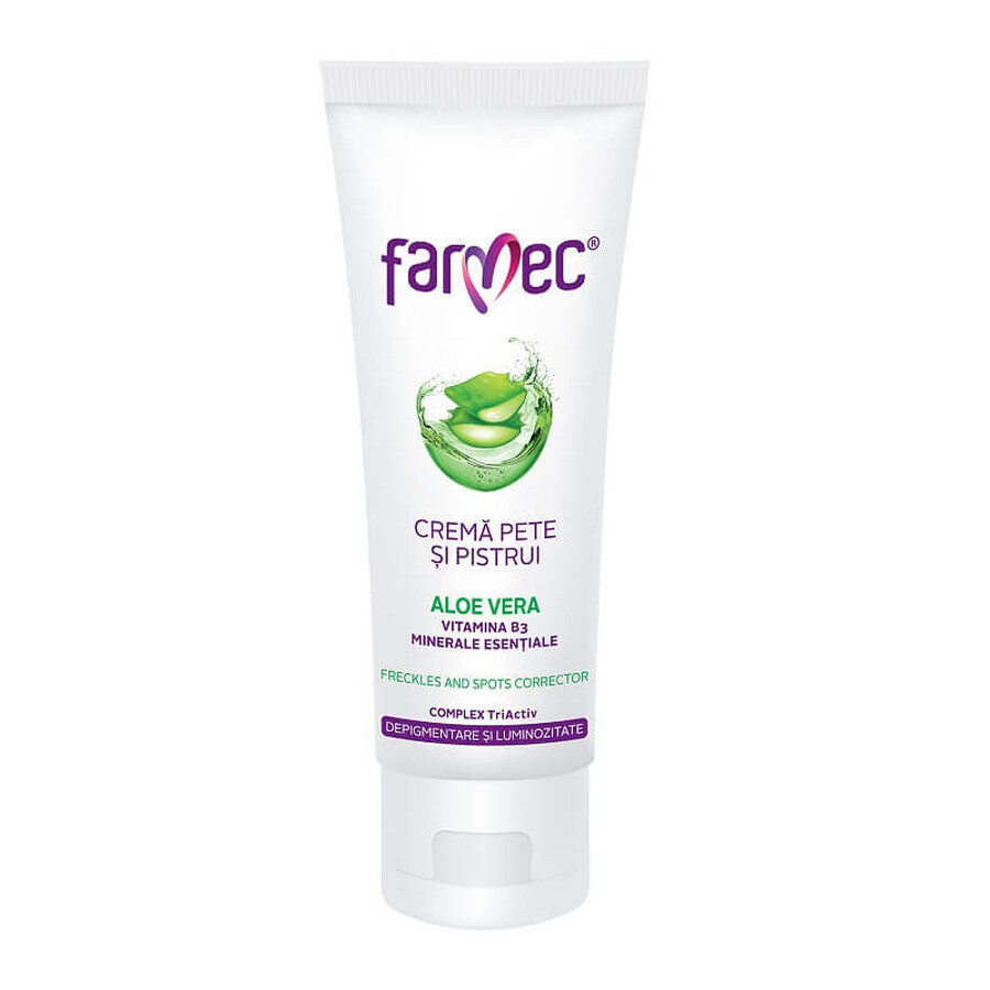 Crema para manchas y pecas, 50 ml, Farmec