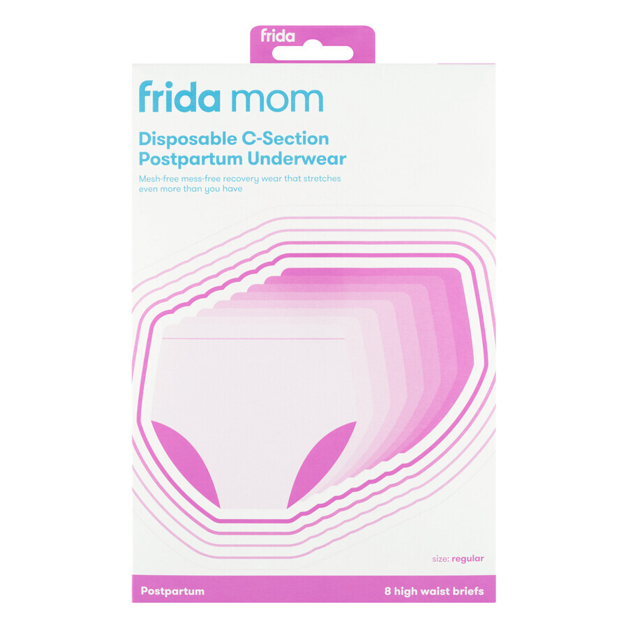 Frida Mom, ropa interior postparto desechable, bragas, post cesárea, 8 piezas