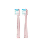 Seysso Deep Clean, cabezales de repuesto para el cepillo dental sónico Junior, rosa, 2 piezas