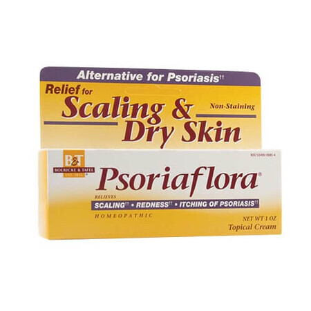 Crema para la psoriasis, Psoriaflora, 28,35 g, Boericke