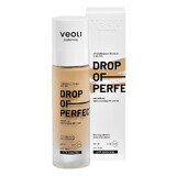 Veoli Botanica Gota de Perfección. BB cream alisadora y cubriente, SPF 20, n.º 3,0 W Golden Beige, 30 ml